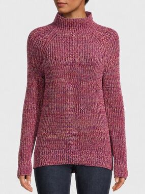 Style & Co Funnel Neck Sweater - Petite Medium